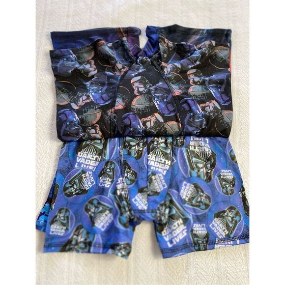 STAR WARS Boys Size 10 4-Pack Athletic Boxer Briefs - Picture 5 of 9